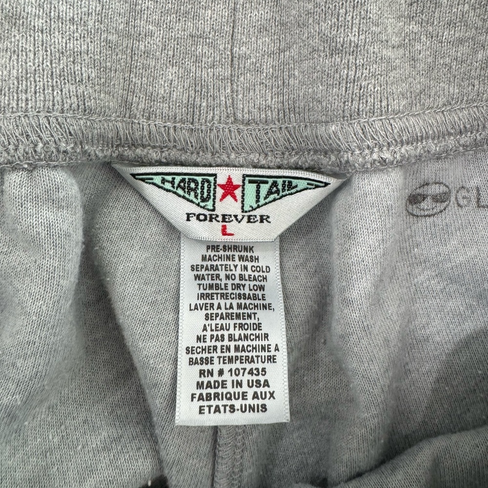 Hard Tail Gray Athletic Shorts - Picture 5 of 5